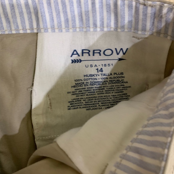 Relaxed straight leg pleated chino pants - Picture 5 of 5